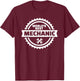 World's Best Mechanic T-Shirt - T-Shirt | Maroon