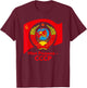 USSR State Crest of the Soviet Union Russia Gift T-Shirt - T-Shirt | Maroon