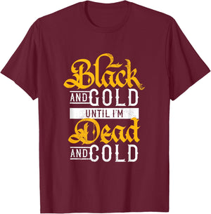 Pittsburgh Ultimate Sports Fan Distressed Lettering T-Shirt - T-Shirt | Maroon