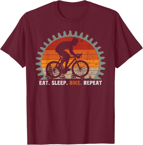 Eat Sleep Bike Repeat Bicycle Gift Cyclist