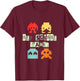 Old Vintage School Gamer - Retro Space Alien Invaders T-Shirt - T-Shirt | Maroon