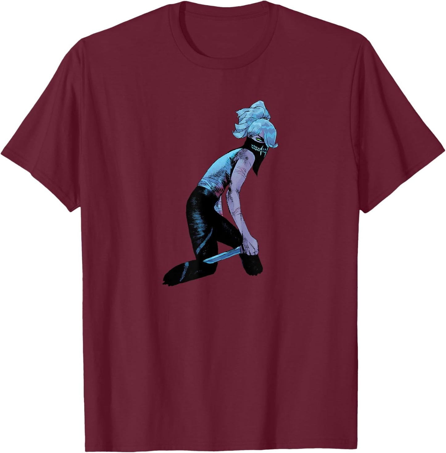 SIKTC Erica Slaughter Hunting T-Shirt - T-Shirt | Maroon