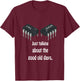 Electronics 555 Timer and 741 OpAmp Electronics Joke Fun T-Shirt - T-Shirt | Maroon