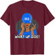 313 Detroit What Up Doe Black Woman Afro T-Shirt - T-Shirt | Maroon