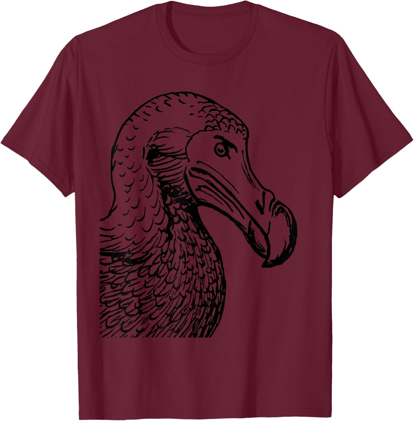 Dodo Bird T-Shirt - T-Shirt | Maroon