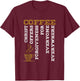 Coffee Definition Christian Christian God Believer Gift T-Shirt - T-Shirt | Maroon