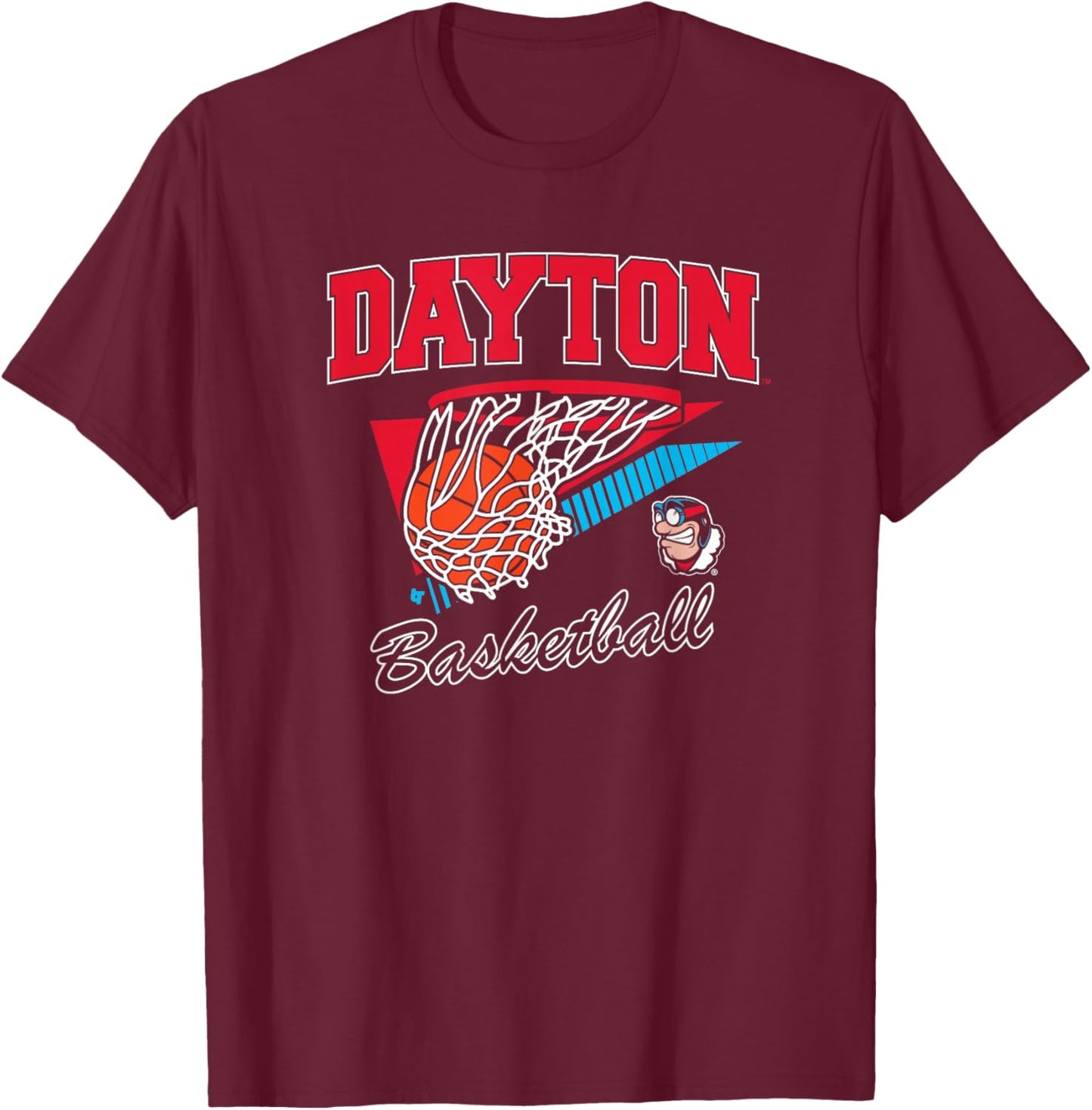 Dayton Basketball T-Shirt - T-Shirt | Maroon