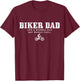 Mountain Bike Biker Dad MTB Downhill Mountain Biker Gift T-Shirt - T-Shirt | Maroon