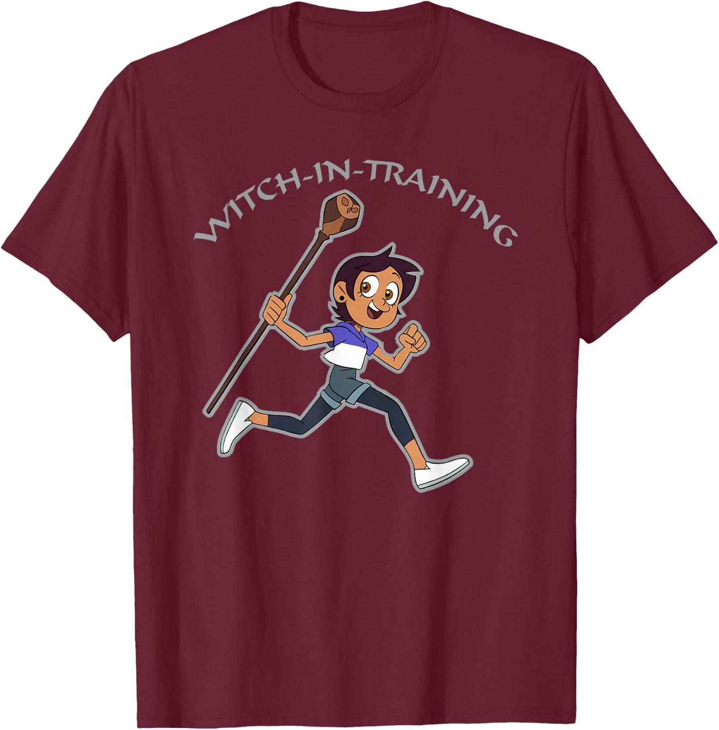 Disney Channel The Owl House Luz Small T-Shirt - T-Shirt | Maroon