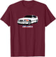 LTW - E36 Lightweight Inspired T-Shirt - T-Shirt | Maroon