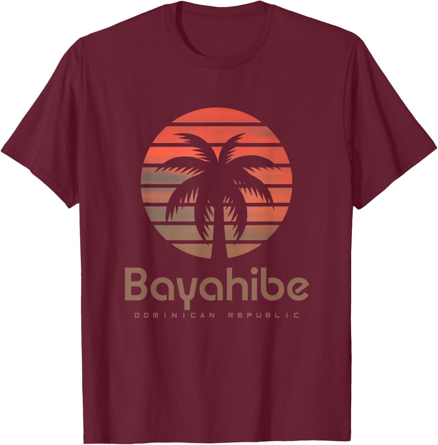 Bayahibe Dominican Republic T-Shirt - T-Shirt | Maroon