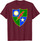 US Army Ranger - 75th Ranger Regiment DUI T-Shirt - T-Shirt | Maroon