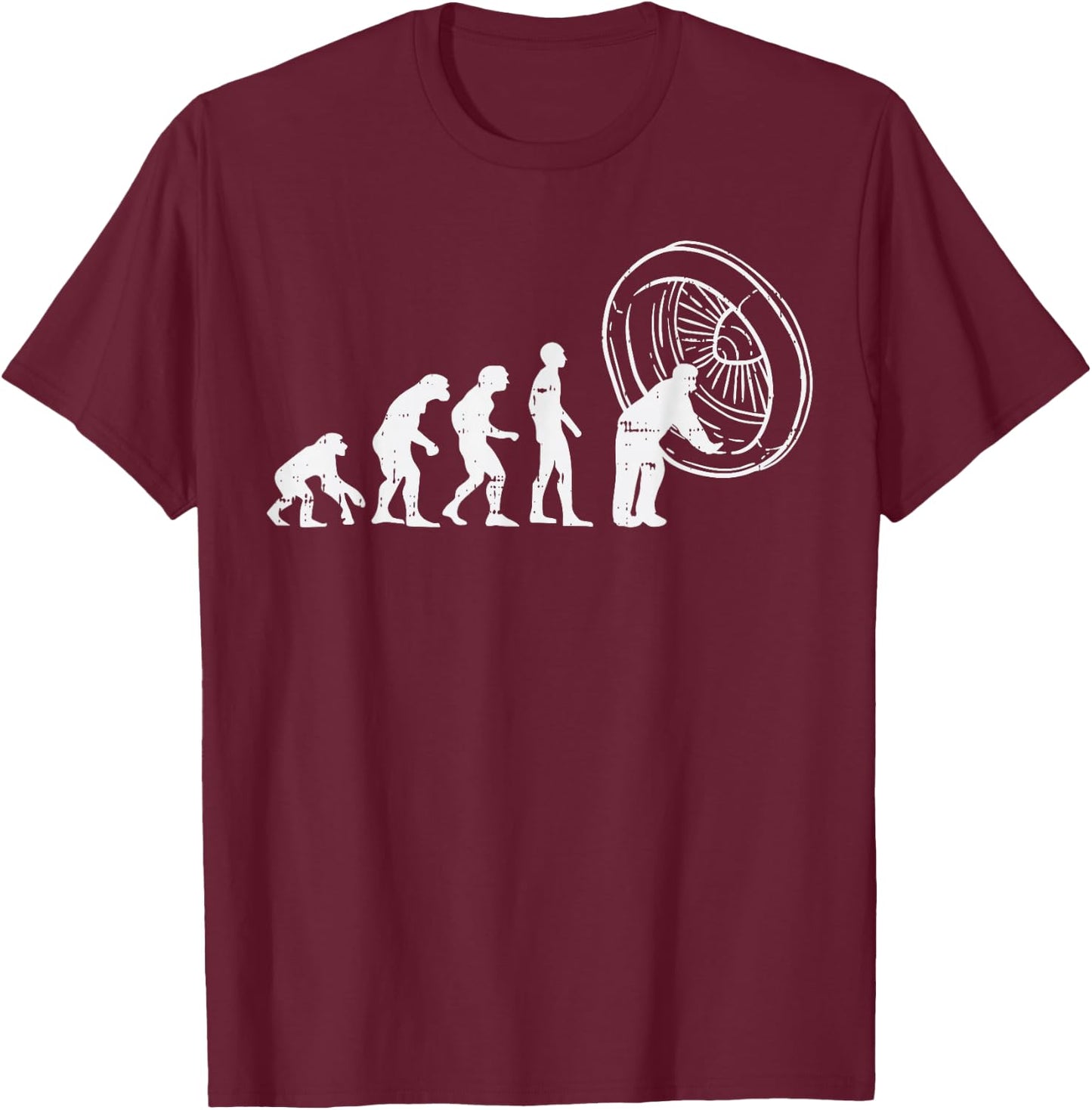 BoredKoalas Aviation Lovers Shirts Pilot Gifts Airplane Maintenance Evolution Funny Aviation Mechanic Gift T-Shirt - T-Shirt | Maroon