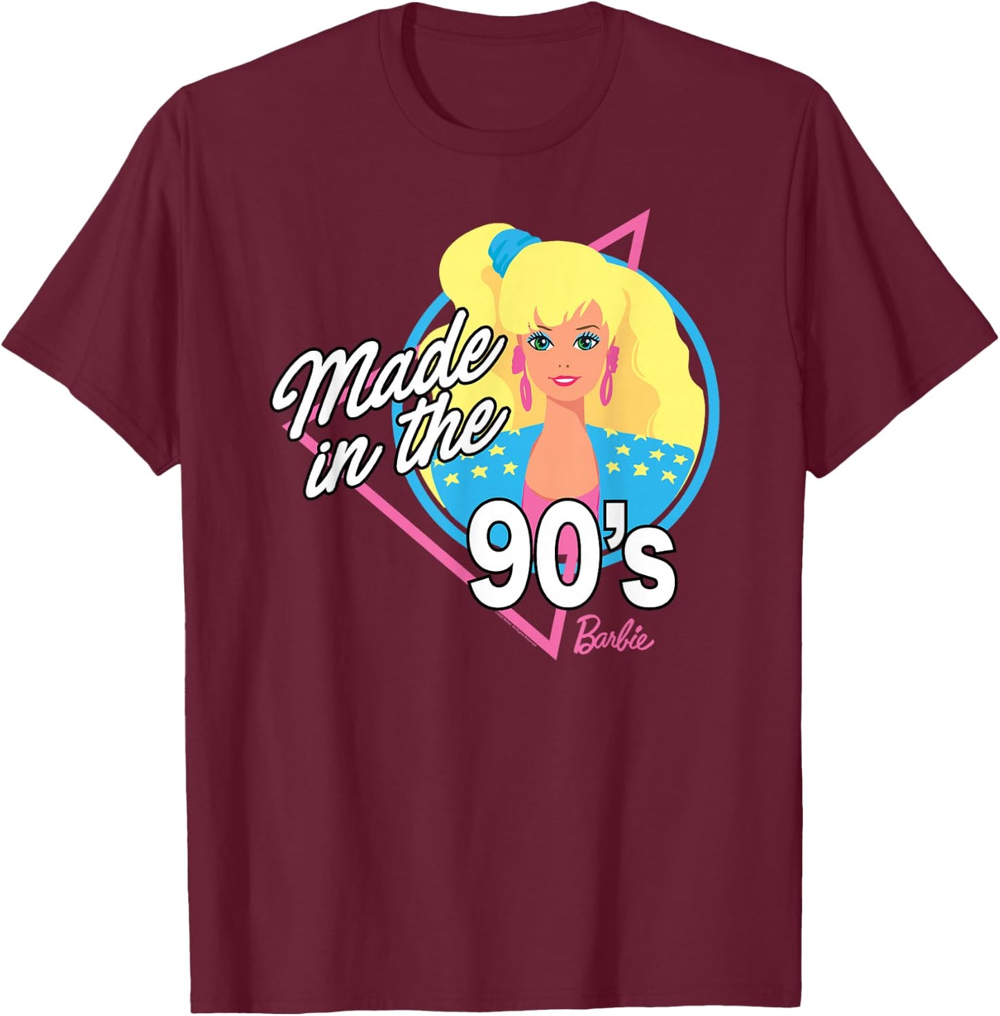 Barbie - 90s T-Shirt - T-Shirt | Maroon