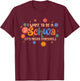 I Want To Be A Schwa It's Never Stressed Reading Teacher Kid T-Shirt - T-Shirt | Maroon