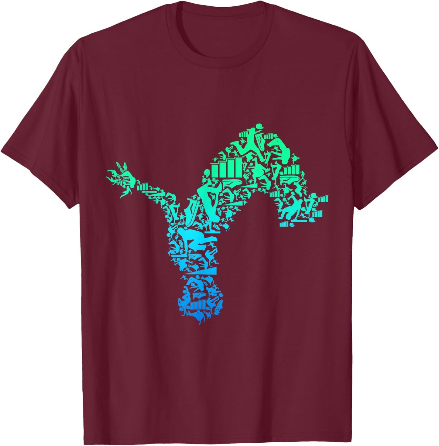 Parkour Parcouring Extreme Sports Parcour Boys & Children T-Shirt - T-Shirt | Maroon