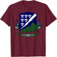 101st Airborne - 506th PIR DUI - Currahee centered T-Shirt - T-Shirt | Maroon