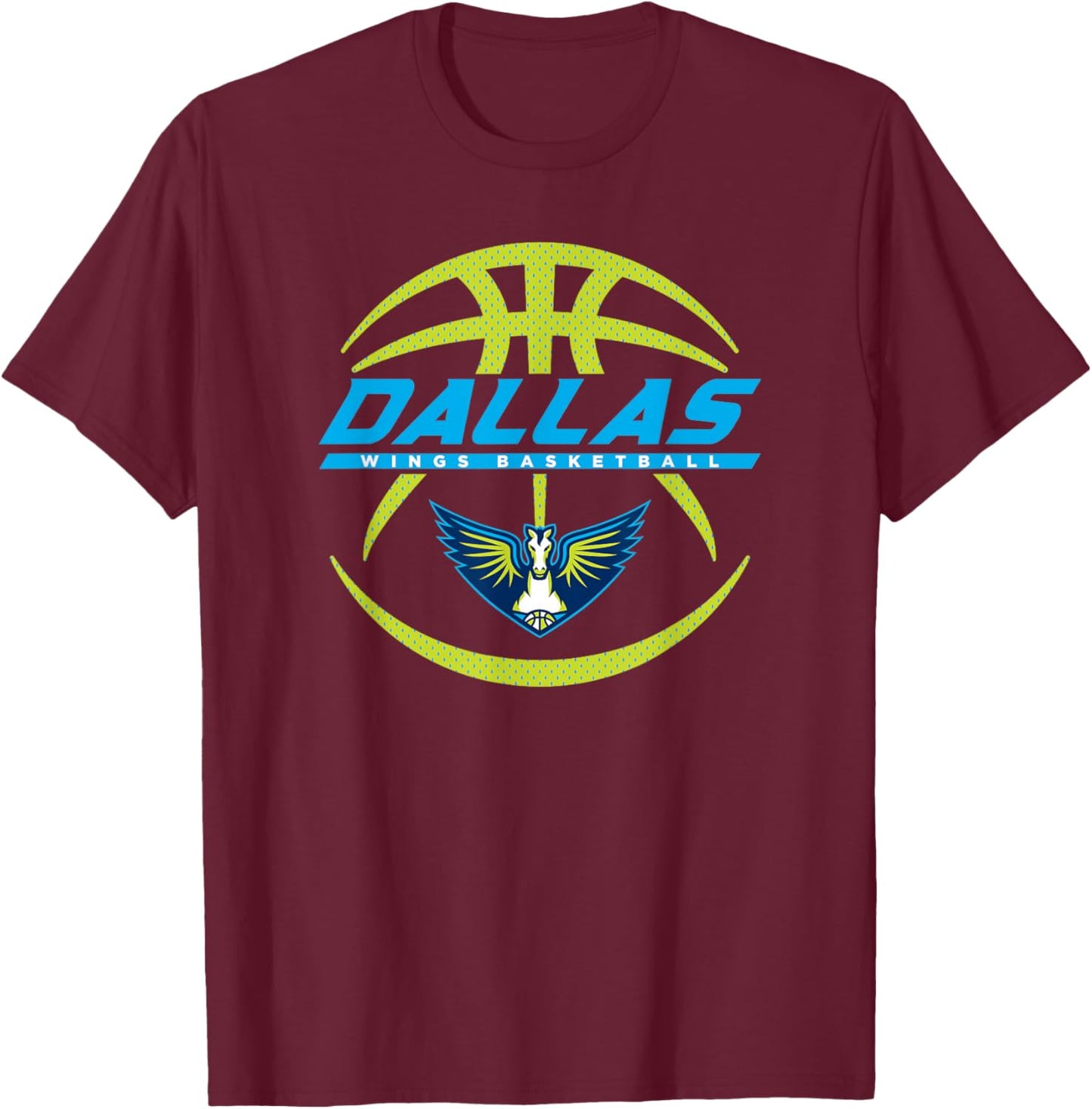 WNBA Dallas Wings The Rock T-Shirt - T-Shirt | Maroon