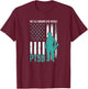 Not All Wounds Are Visible - PTSD Awareness T-Shirt - T-Shirt | Maroon