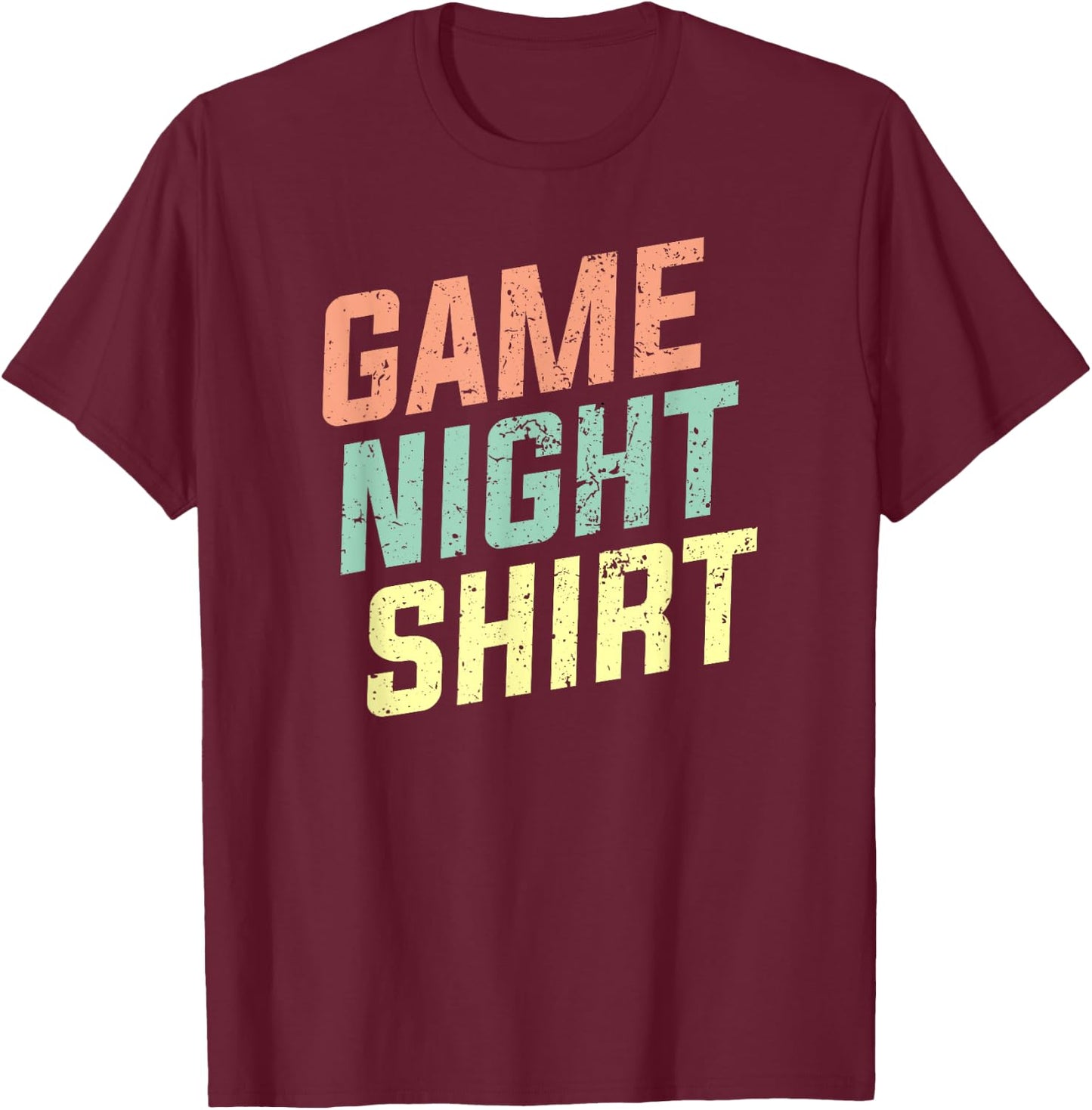 Game Night Shirt Boardgaming | for Boardgamers T-Shirt - T-Shirt | Maroon