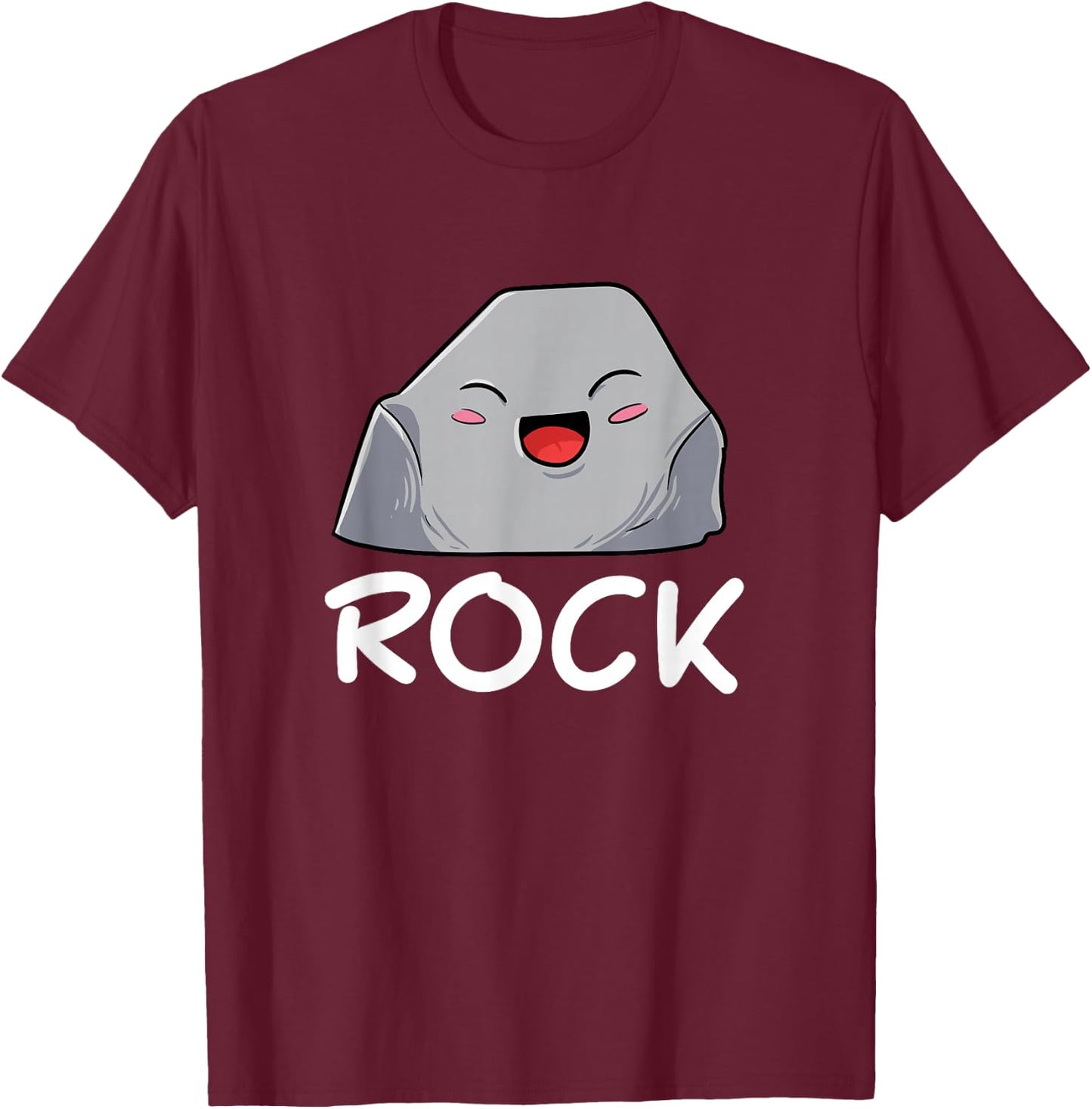 Knuckle Hand design Co. Funny Group Halloween Outfit - Rock Paper Scissors Costume T-Shirt - T-Shirt | Maroon