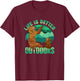 Disney Brother Bear Life Is Better Outdoors Retro Badge T-Shirt - T-Shirt | Maroon