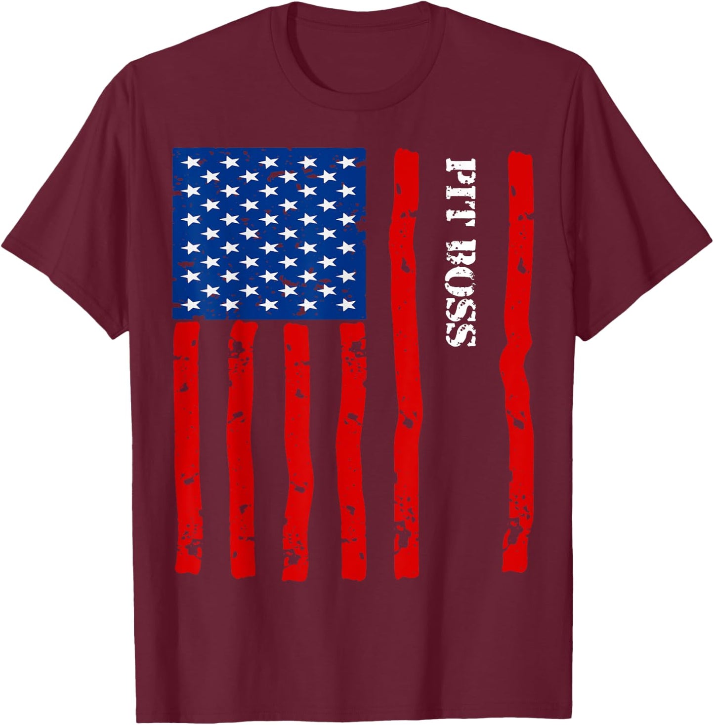Cool Pit-boss Accessories Things Stuff USA Flag T-Shirt - T-Shirt | Maroon
