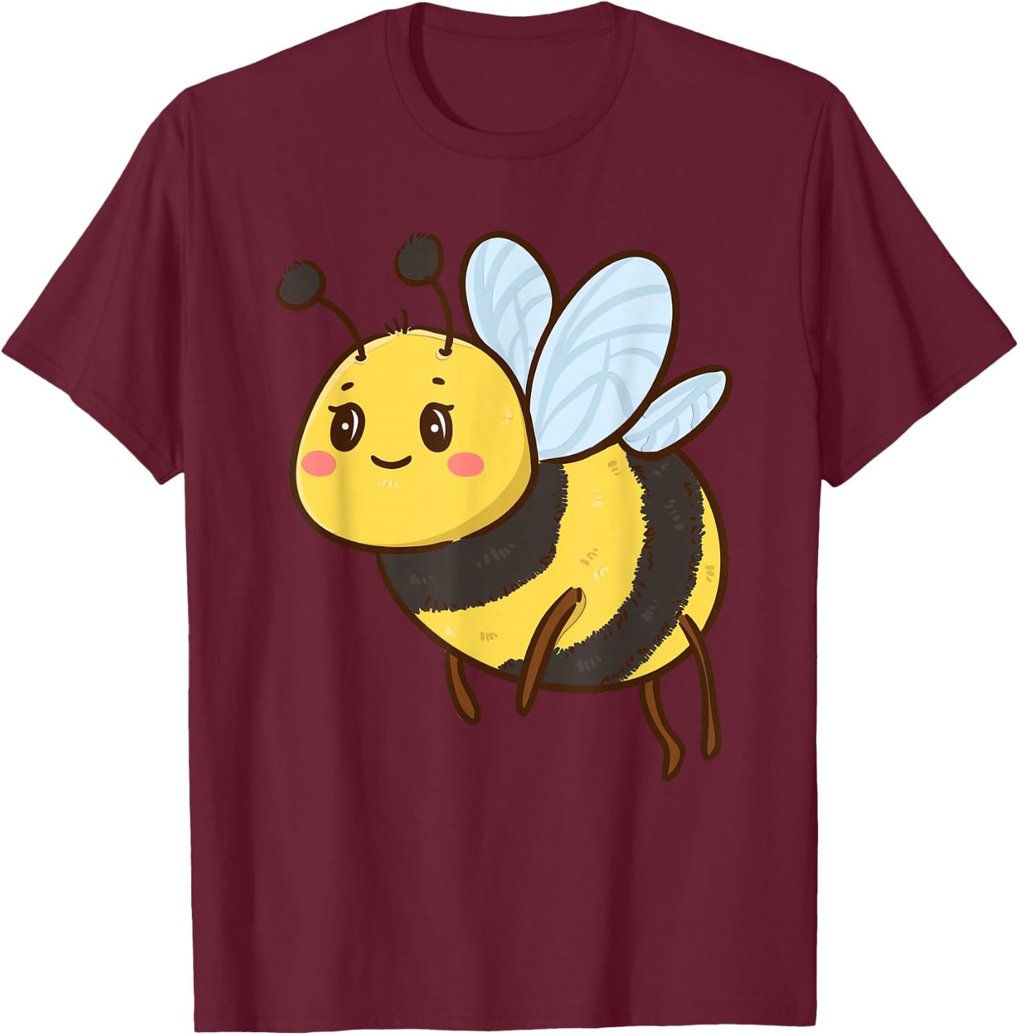Wild Bees Honeypot Child Bumble Bee Beekeeper Honey Bee T-Shirt - T-Shirt | Maroon