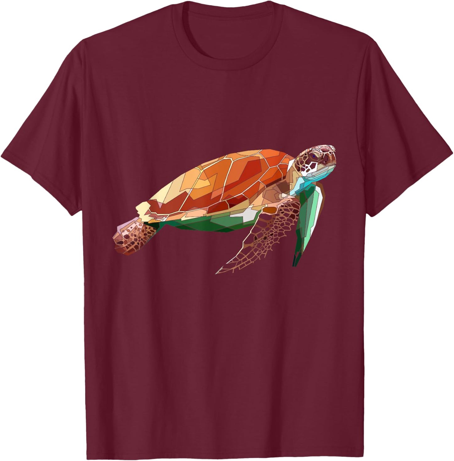 Sea Turtle T-Shirt - T-Shirt | Maroon