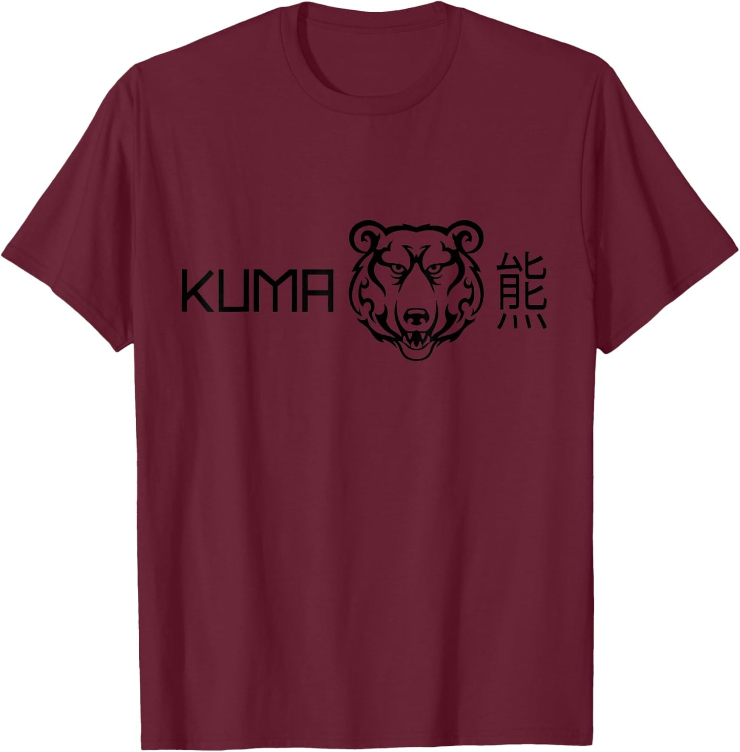 KUMA Official Logo T-Shirt - T-Shirt | Maroon