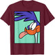 Looney Tunes Road Runner Portrait T-Shirt - T-Shirt | Maroon