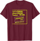 Blockbuster Please Rewind The End with Logo Vintage T-Shirt - T-Shirt | Maroon