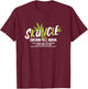 Funny Uncle Weed Smoker Skuncle Marijuana Uncle T-Shirt - T-Shirt | Maroon