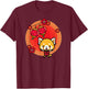Aggretsuko Lunar New Year T-Shirt - T-Shirt | Maroon