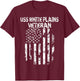 USS White Plains Veteran T-Shirt - T-Shirt | Maroon