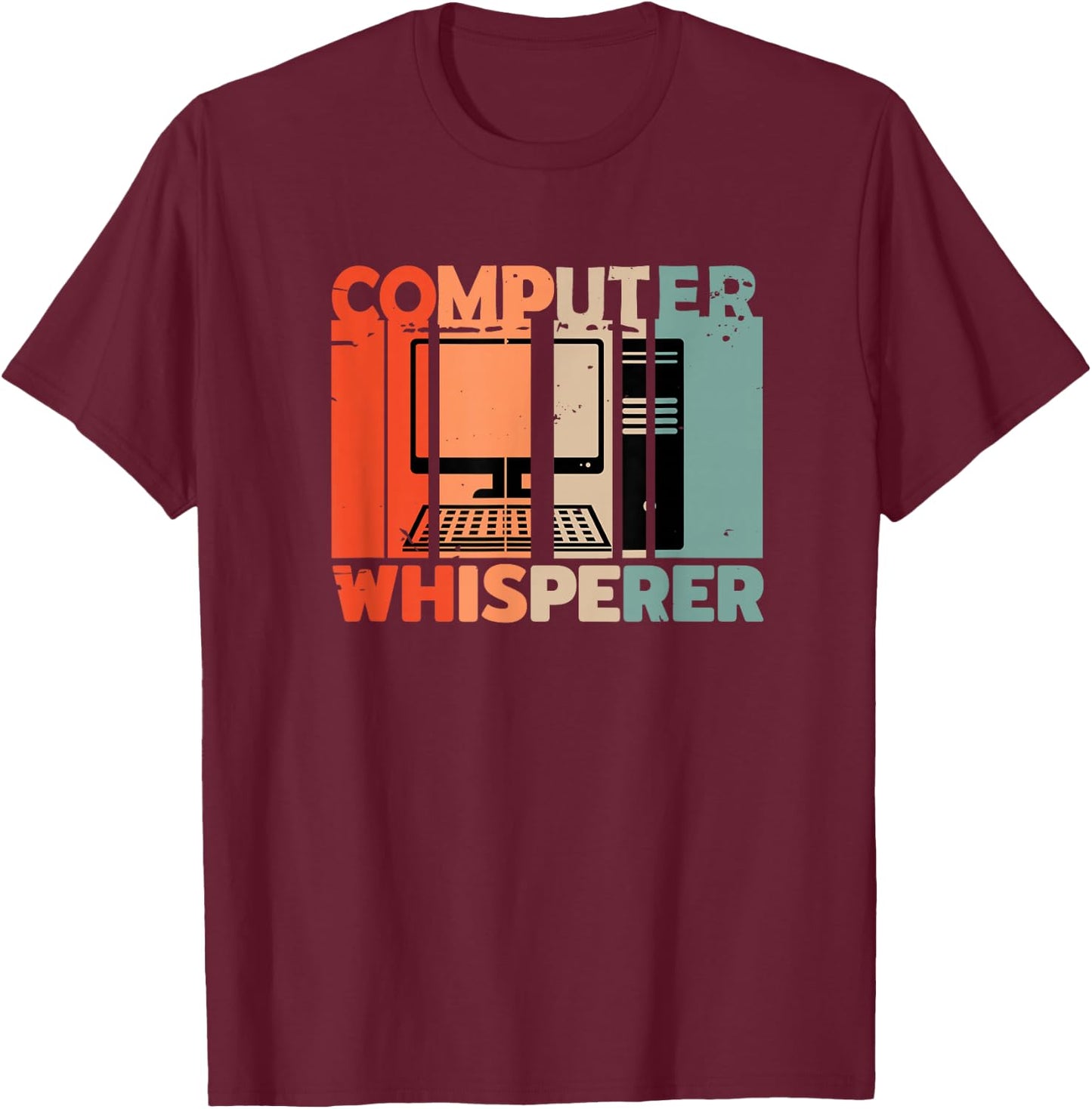 Computer Scientist Coding - Software Nerd Programming Developer T-Shirt - T-Shirt | Maroon