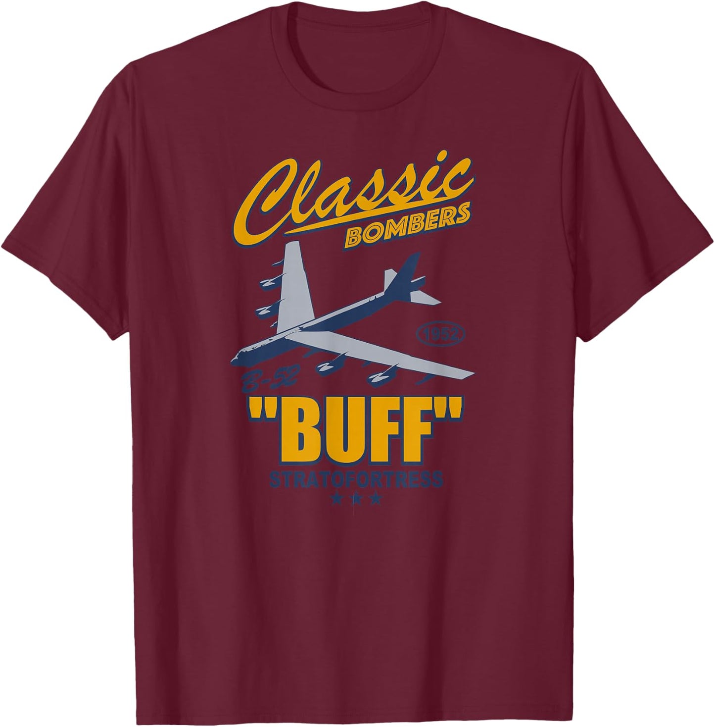 B-52 Buff T-Shirt - T-Shirt | Maroon