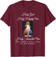Divine Mercy Holy God Holy Mighty One Prayer Catholic T-Shirt - T-Shirt | Maroon
