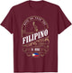 Have No Fear The Filipino Is Here Philippines T-Shirt - T-Shirt | Maroon