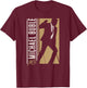 Michael Bublé Vertical Silhouette T-Shirt - T-Shirt | Maroon