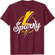 Sparky Electrician Funny Lineman Dad Retro Vintage Gifts Men T-Shirt - T-Shirt | Maroon