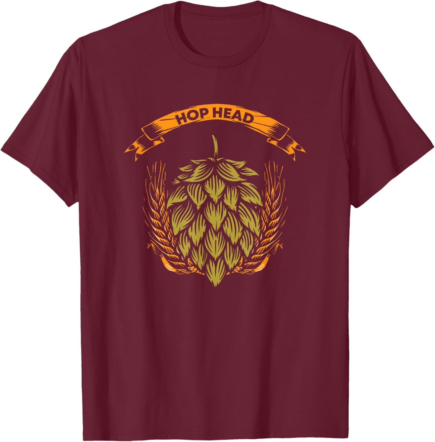 Beer Home Brewing Craft Beer – Beer Brewer Hobby Brewer T-Shirt - T-Shirt | Maroon