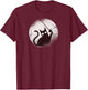 Fencing Game gamer fencer sport fencing Cat T-Shirt - T-Shirt | Maroon