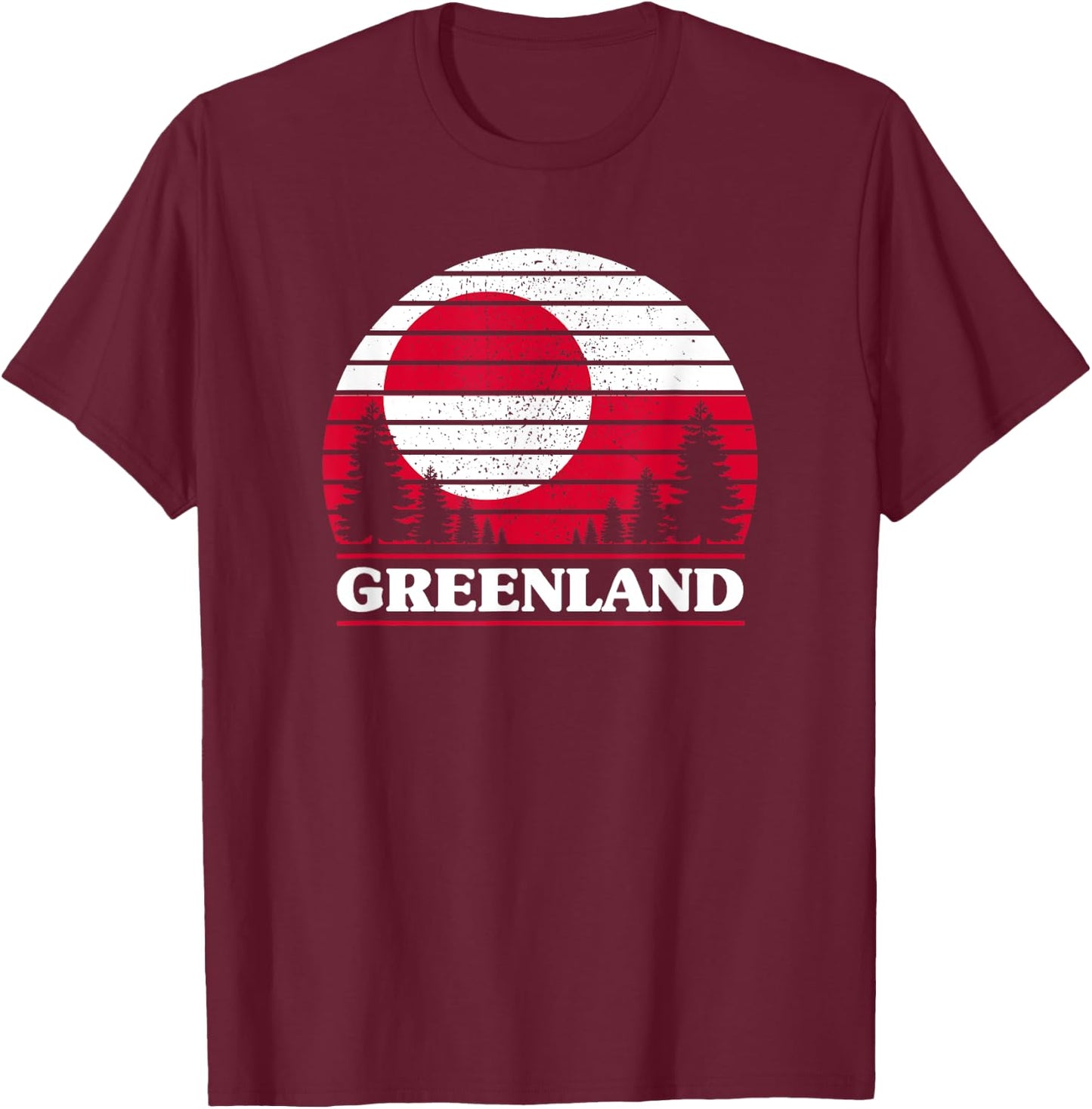 Greenland T-Shirt - T-Shirt | Maroon