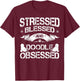 Doodle Lover Goldendoodle Groodie Dog Owner Crossbreed Breed Men Women Girls Kids T-Shirt - T-Shirt | Maroon