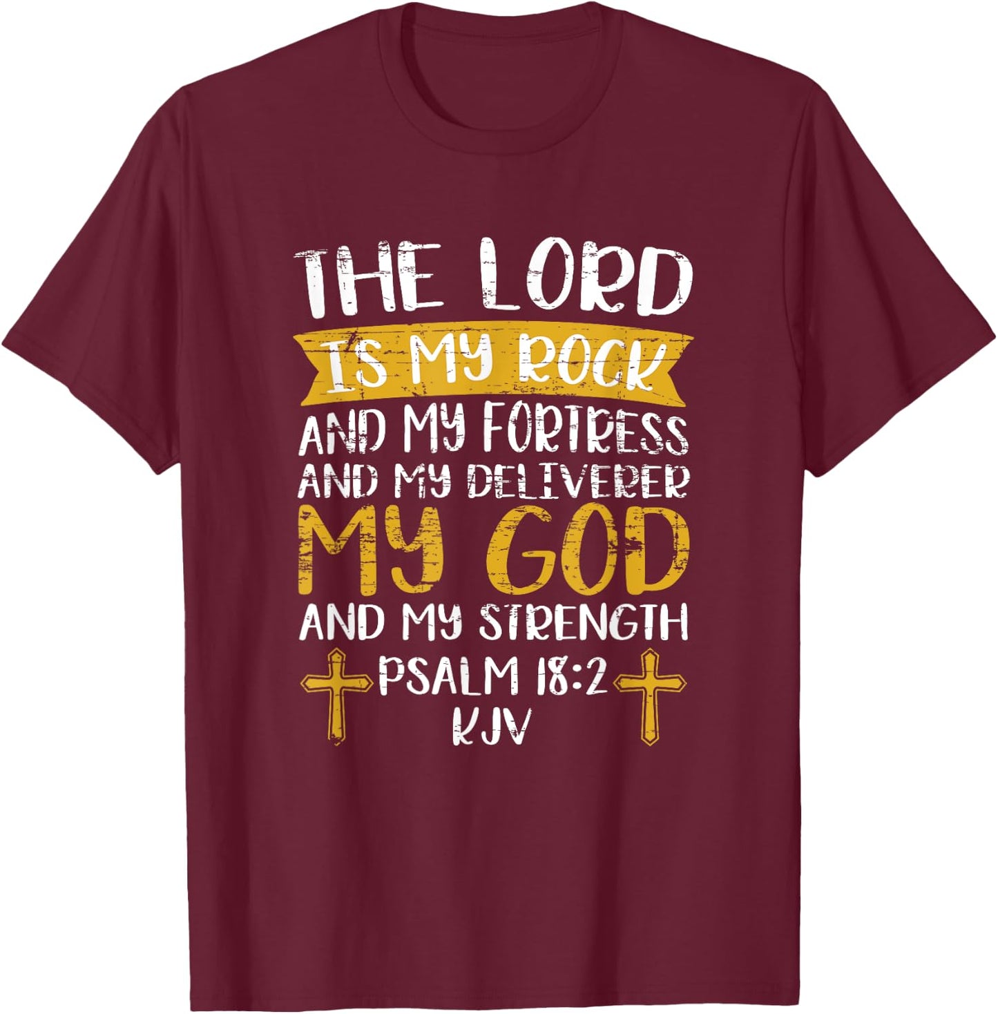 Christian Holy Bible Verse Spiritual Christian Gift Prayer T-Shirt - T-Shirt | Maroon