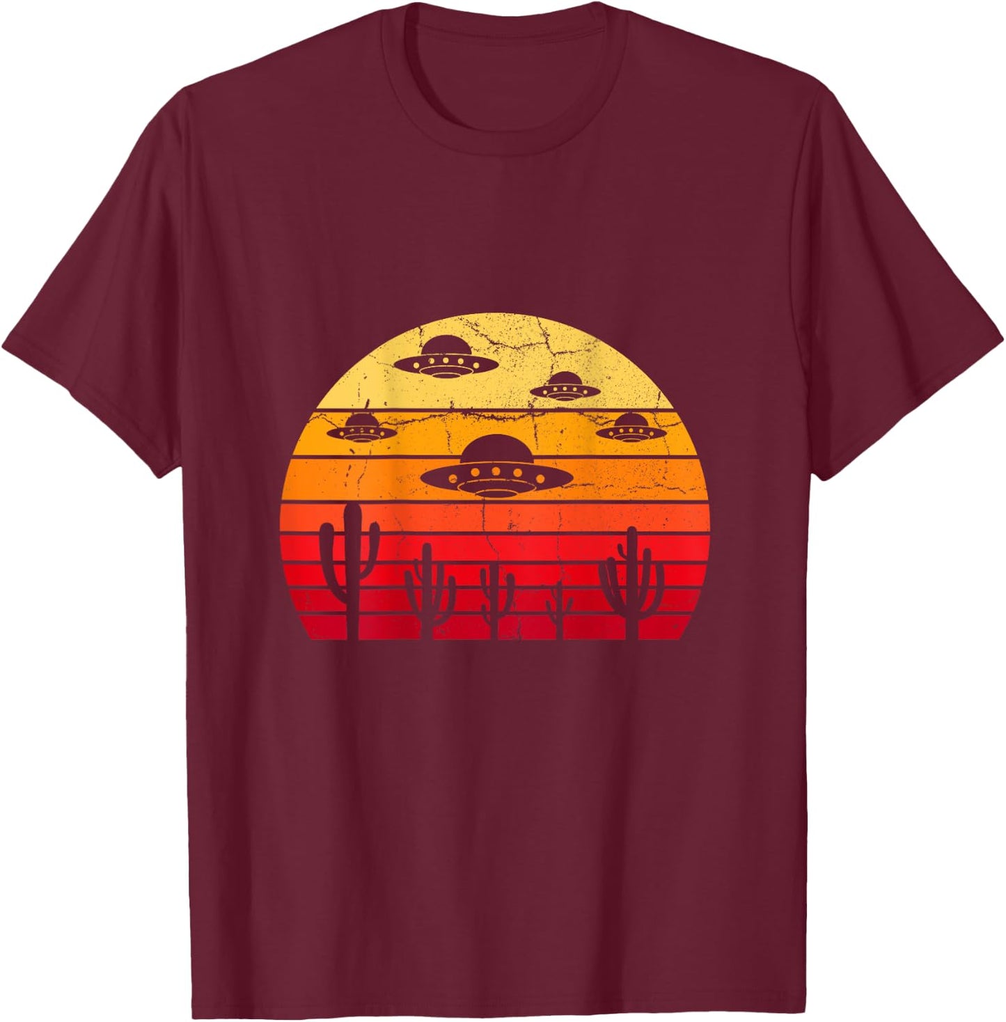 Aliens Balloon Aliens Statue Aliens Collection Aliens King T-Shirt - T-Shirt | Maroon