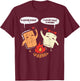 I Love You Smore Funny Camping Couple Camper Men Women Kids T-Shirt - T-Shirt | Maroon