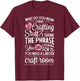 Scrapbook Scrapbooking Crafting Stuff Craft Room Scrapbooking T-Shirt - T-Shirt | Maroon