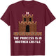 Super Mario The Princess Is In Another Castle T-Shirt - T-Shirt | Maroon